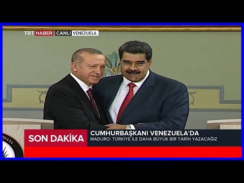 Cumhurbaşkanı Erdoğan ve Venezuela Devlet Başkanı Nicolás Maduro'nun Açıklamaları