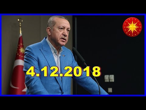 Cumhurbaşkanı Erdoğan'ın Güney Amerika Ziyaretinin Ardından Açıklamaları 4.12.2018
