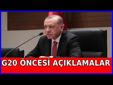 Cumhurbaşkanı Erdoğan'ın Arjantin Ziyareti Öncesi Açıklamaları 29.11.2018